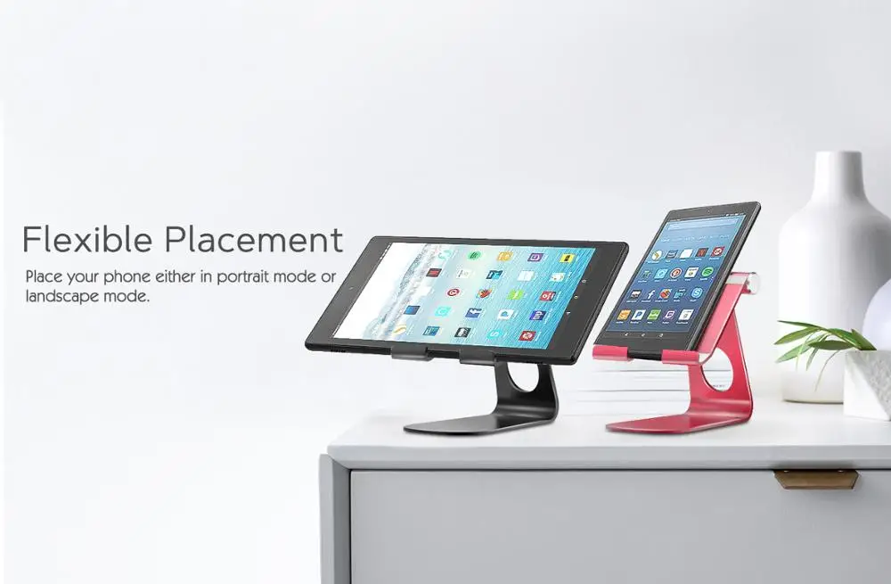 Подставка для планшета MoKo многофункциональный вращающийся алюминиевый