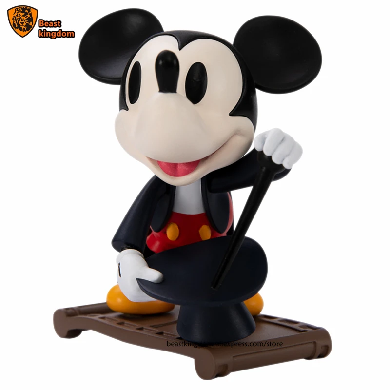 

Beast kingdom Disney Genuine Mickey 90th magician Mickey MINI EGG ATTACK SERIES Garage Kits Model Kits Collect gifts Toy Figures