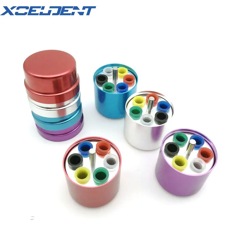 Стоматологический алюминиевый стерилизатор с 6 отверстиями эндобокс держатель