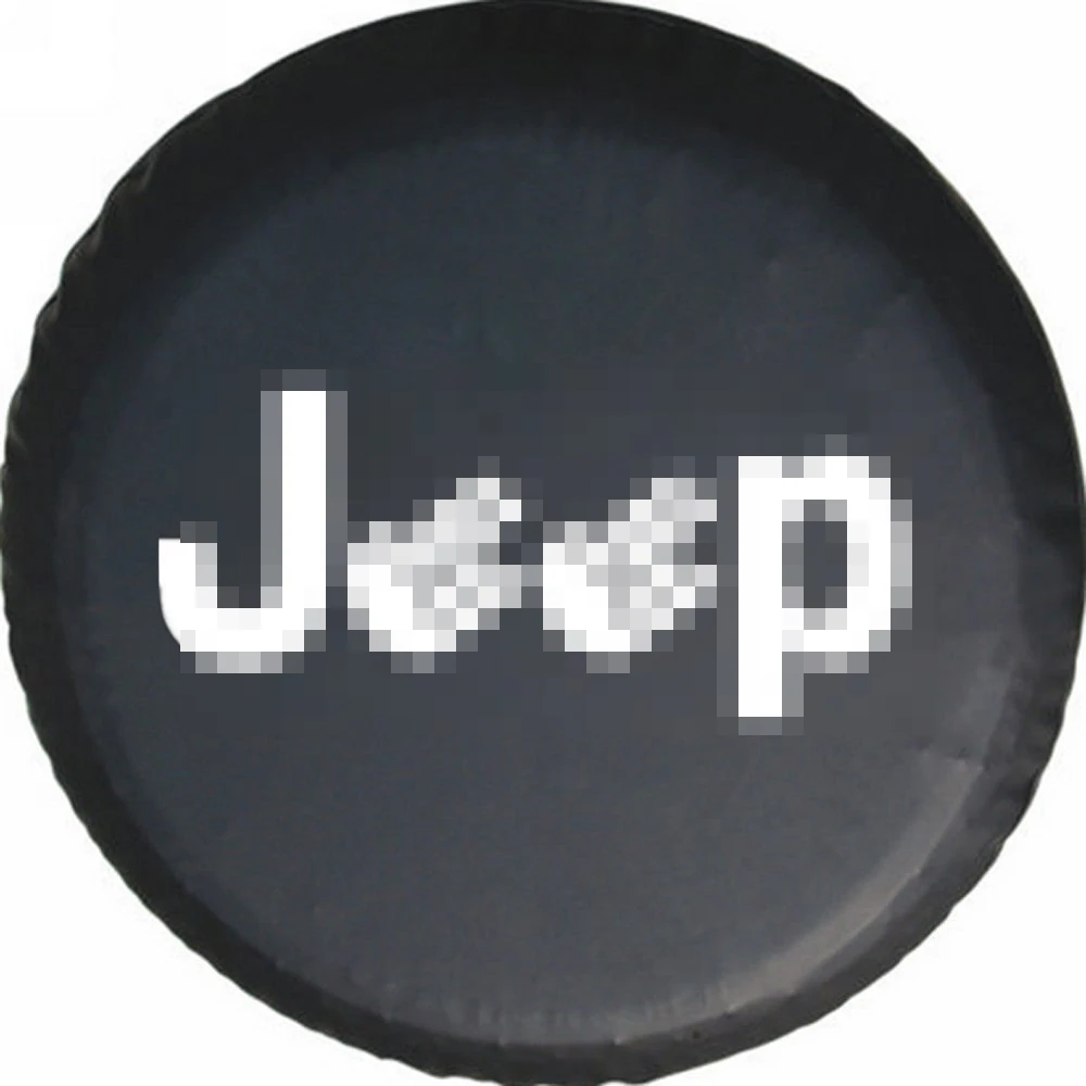 Чехол из мягкой ПВХ и кожи для запасных шин водонепроницаемый чехол с пальцами Jeep