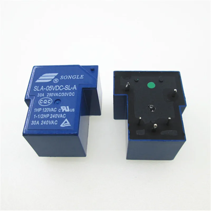 Горячая новинка 5 В реле SLA-05VDC-SL-A SLA05VDCSLA T90 05VDC 05V DC05V 30A 250VAC SONGLE DIP5 dip4
