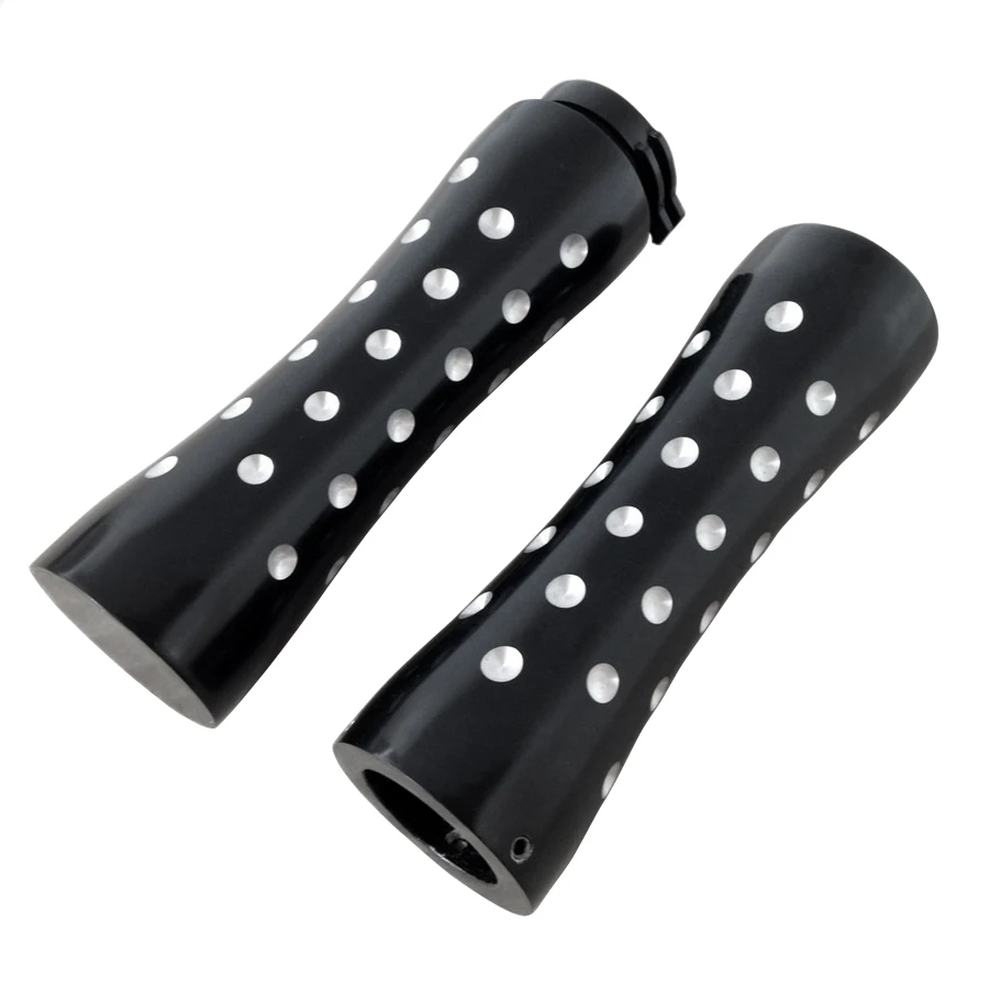 

Aftermarket free shipping motorcycle accessories Motorcycle Flame style 1" Hand Grips For Harley Sport Tour Glide FXRT Black