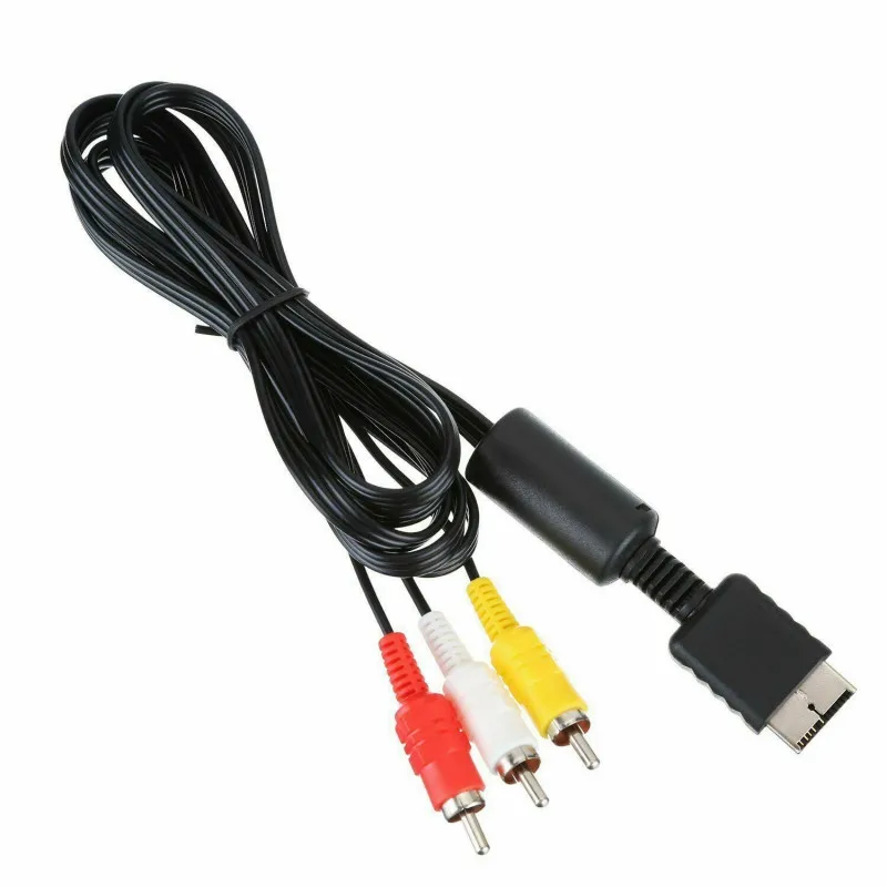 OEM 6FT RCA AV TV Аудио Видео стерео кабель Шнур для Playstation PS1 PS2 PS3 A/V Sony PS 1/2/3|Кабели VGA| |