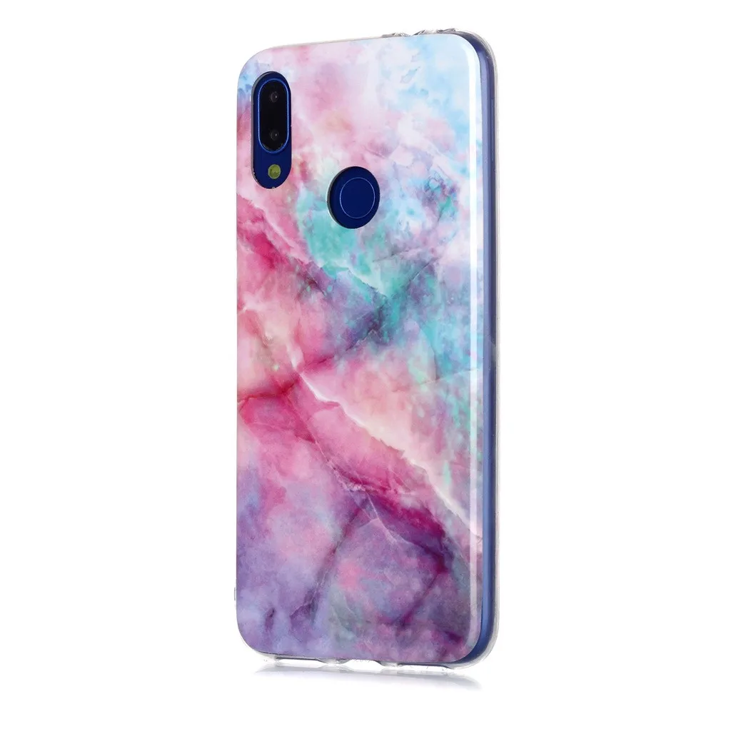 Чехол для Redmi Note 7 6 3 дюйма силиконовая задняя крышка прозрачный мягкий ТПУ