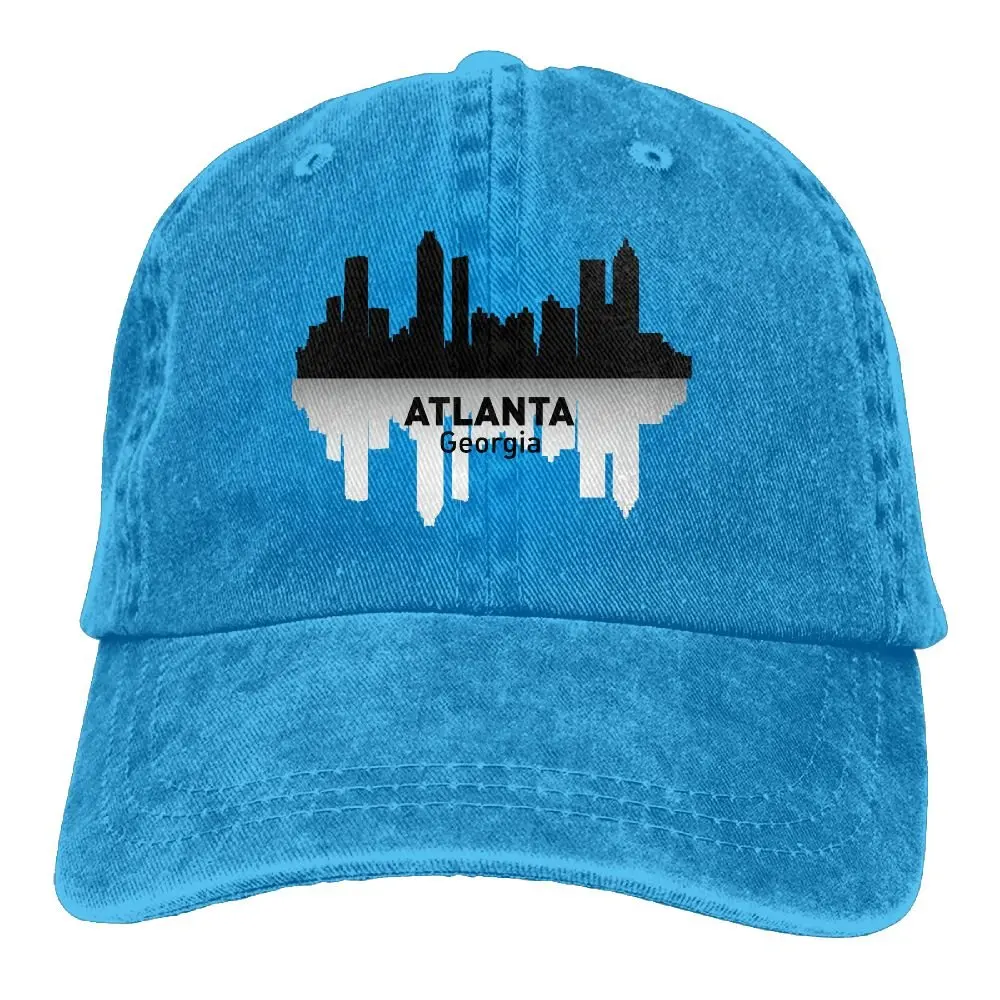 TSDFCAtlanta Джорджия джинсовая бейсболка s Hat Регулируемая хлопковая спортивная