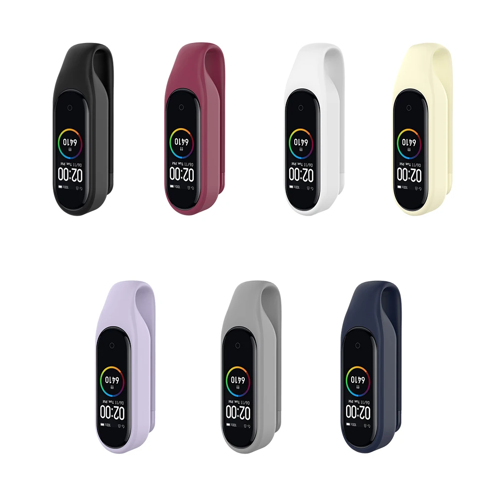 Защитный чехол для Xiaomi Mi Smart Band 6 5 4 3 ТПУ мягкий жесткий матовый | Электроника