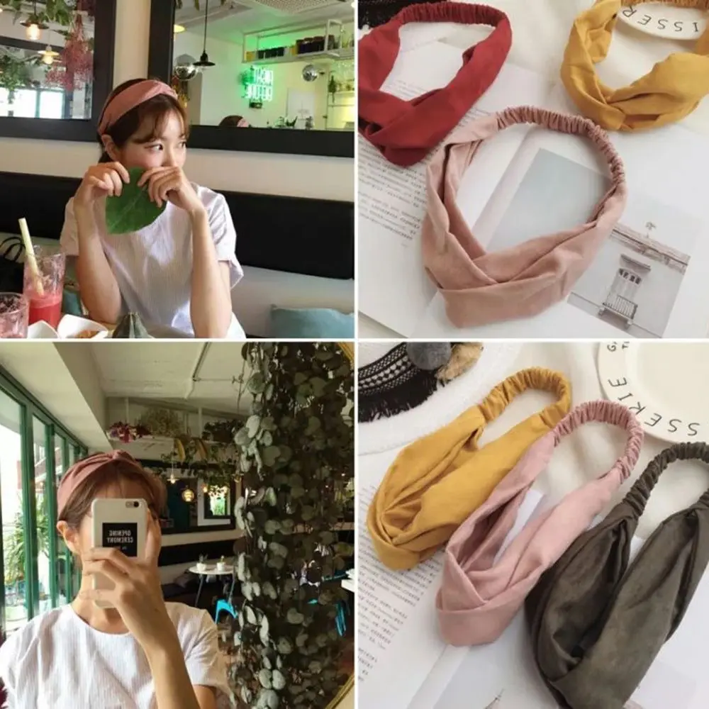 Женские замшевые модная резинка для волос японских и корейских литературный