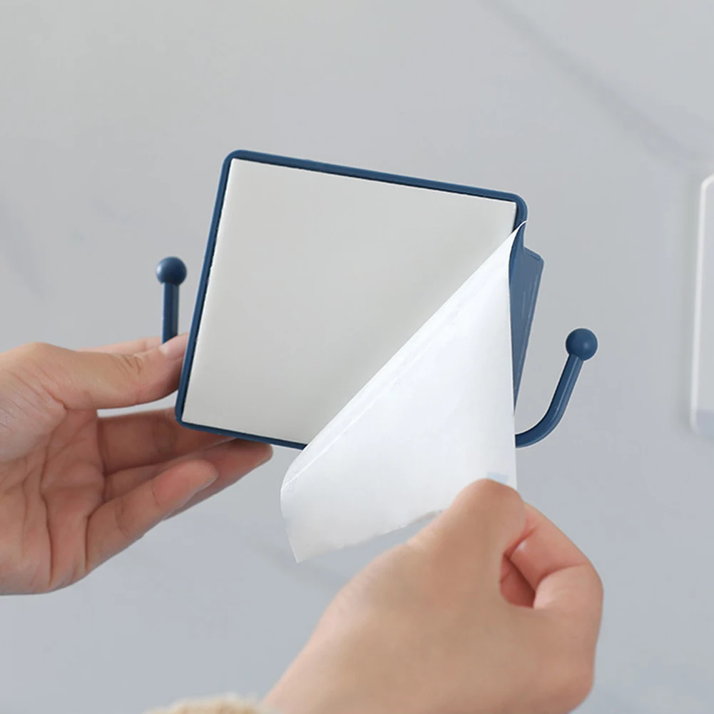 

Wall Mounted Organizer Storage Box Remote Control Mounted Mobile Phone Plug Wall Holder Charging Multifunction Holder Stand