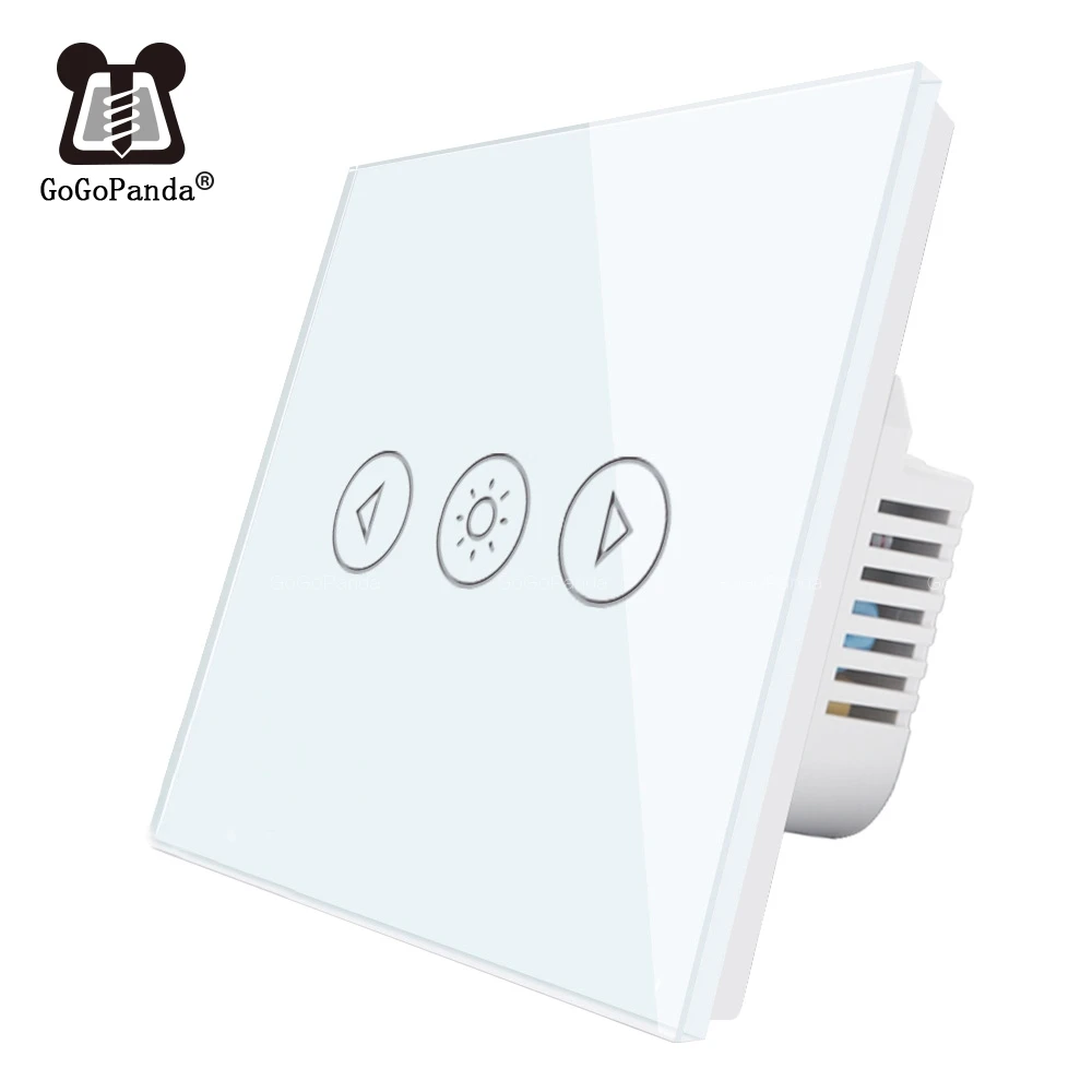 

New EU Standard Dimmer Light Touch Switch Waterproof Switch 220V lighter Not Have Wifi Or Remote Functions Light Blue/dark Blue