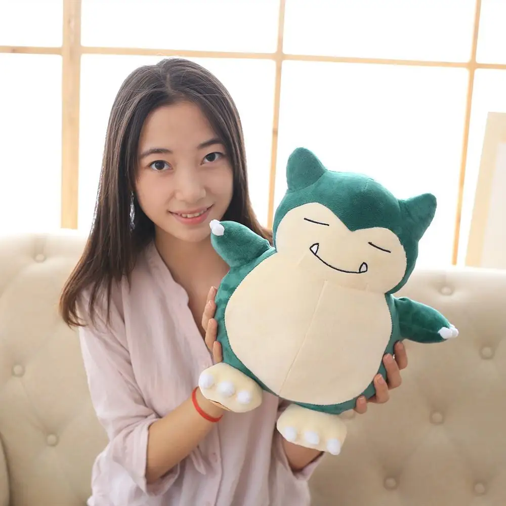 Плюшевый снорлакс 30/50 см игрушка милый мультяшный медведь мягкие плюшевые