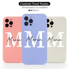 Оригинальный чехол из жидкого силикона для iPhone 11 12 13Pro Max Mini XS XR 7 8Plus