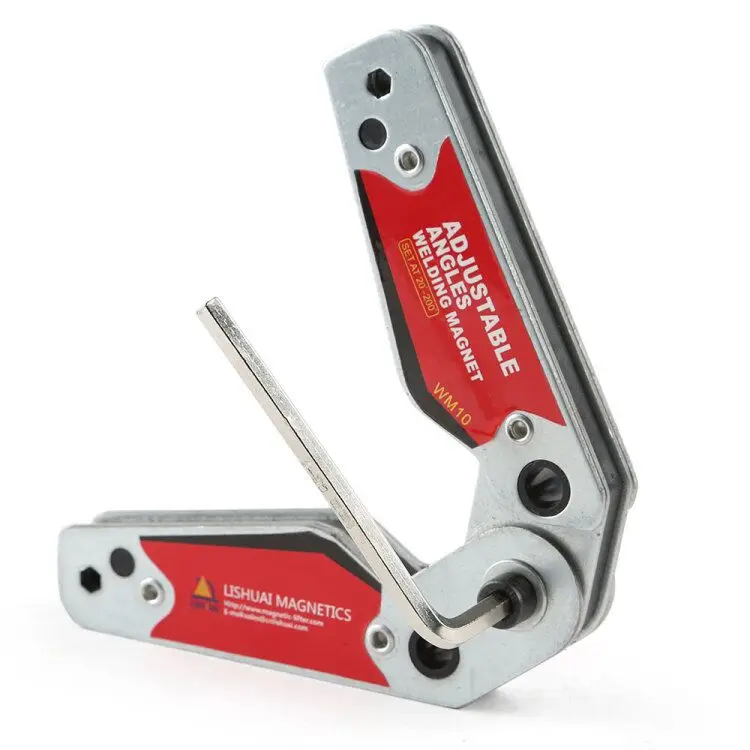 

Adjustable Angles Welding Magnets 20-200 degree NdFeB Rare Earth Magnetic Welding Clamp WM10-M