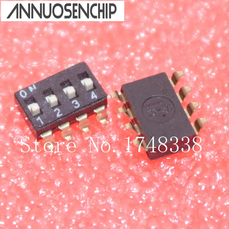 

Фонарь 4p 8pin 2.54 Флейта с полушагом DIP switch