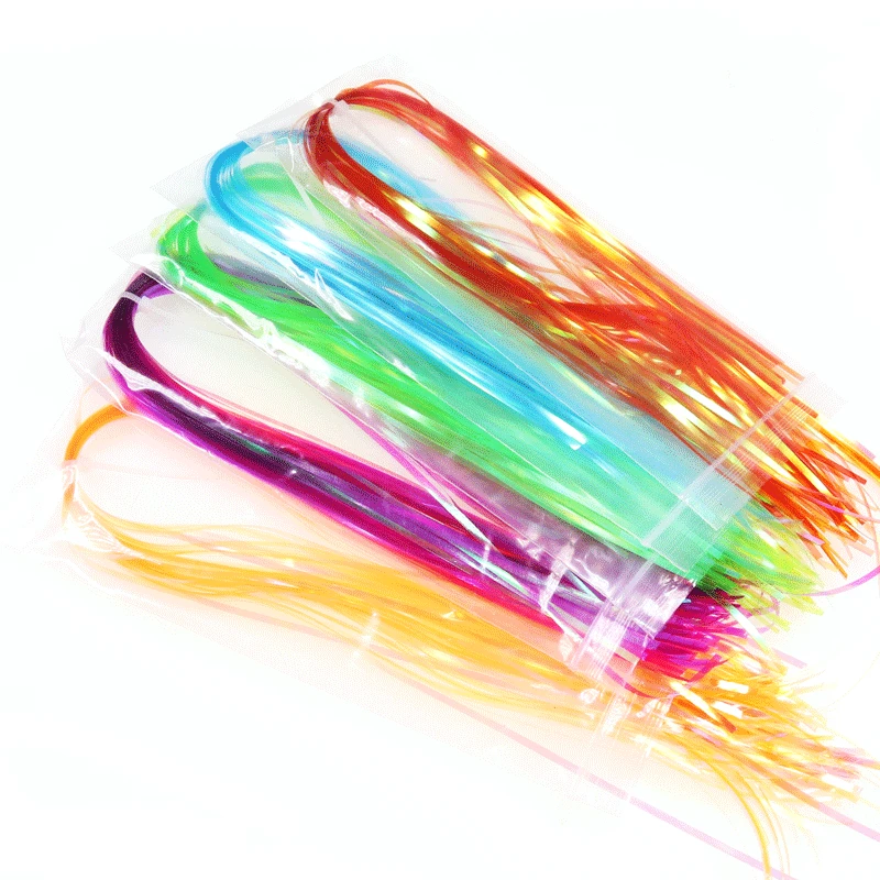 

2MM 9 Optional Colors Streamers Fibers Durable Synthetic Fly Tying Materials 30cm Hard Fiber for Clousers/Deceivers
