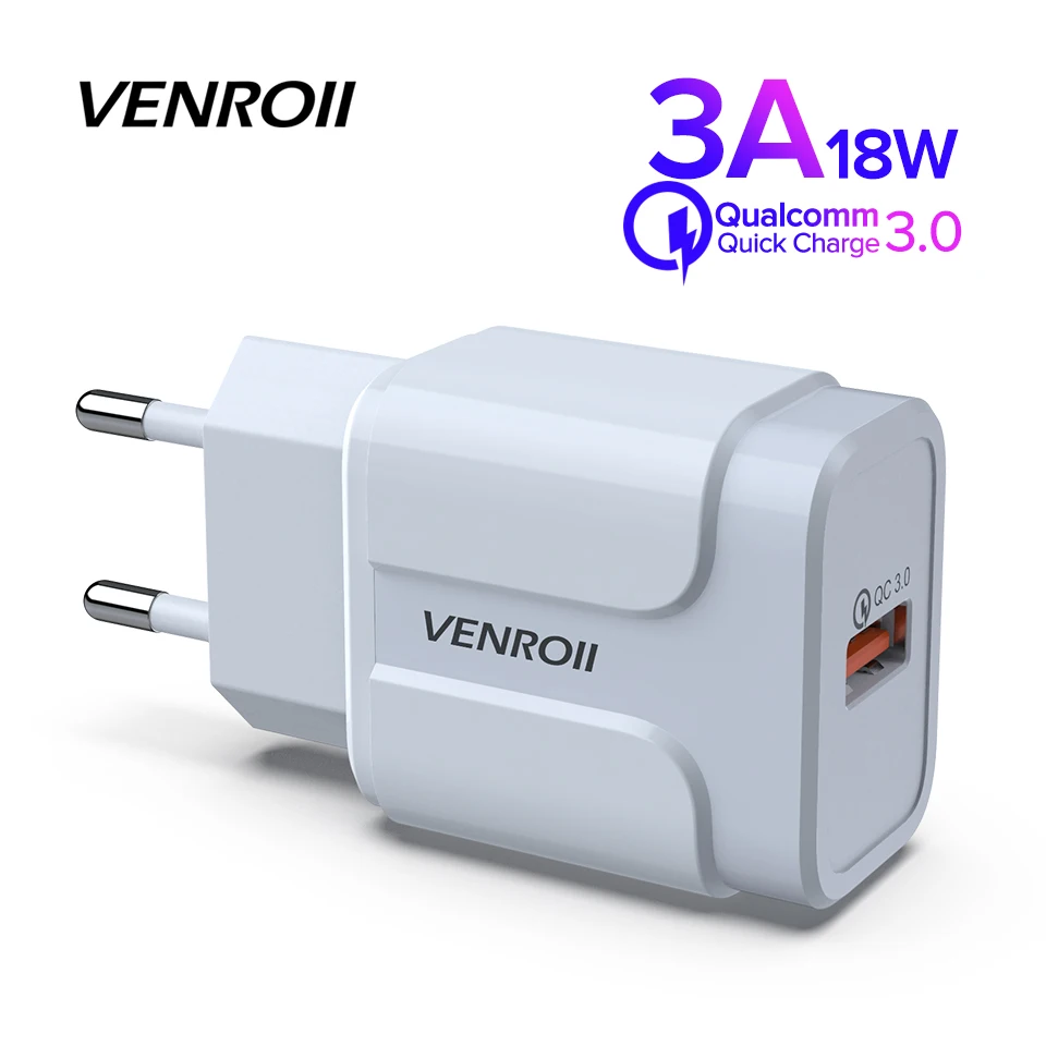 5 в 3 А USB зарядное устройство EU US Plug Quick Charge 3,0 адаптер для телефона Xiaomi 10 9 8 Redmi 18 Вт быстрое зарядное устройство для huawei Honor Oneplus LG