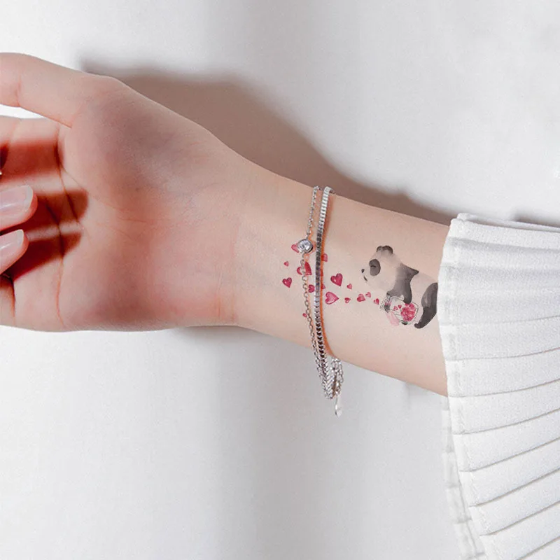 Водостойкие Временные татуировки для девочек мальчиков на руку лодыжку сделай