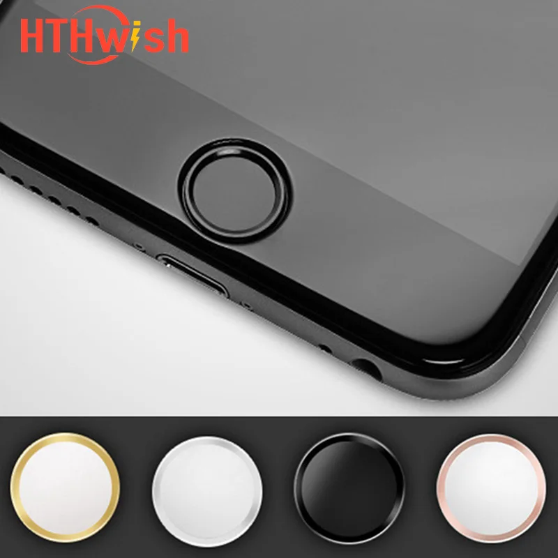 

Ultra Slim Fingerprint Support Touch ID Metal Home Button Sticker For iPhone 7 7PLUS 6 6S 6PLUS 5 5S 5C SE Red & Black & Gold