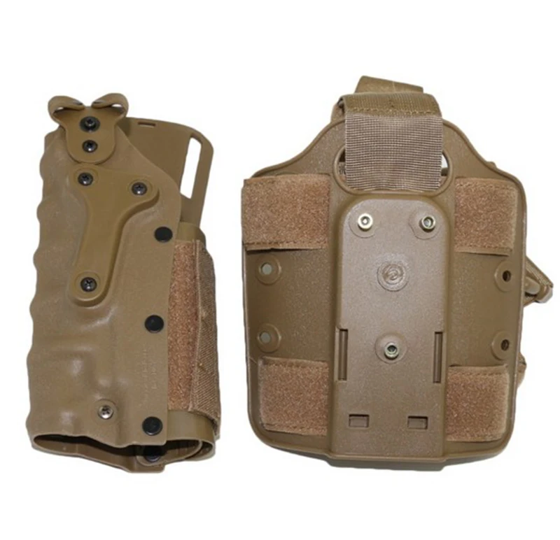 Тактический пистолет кобура Набор для Glock 17 19 Colt 1911 M92 M9 P226 ноги платформа Охота правая левая рука использовать падение ноги кобура