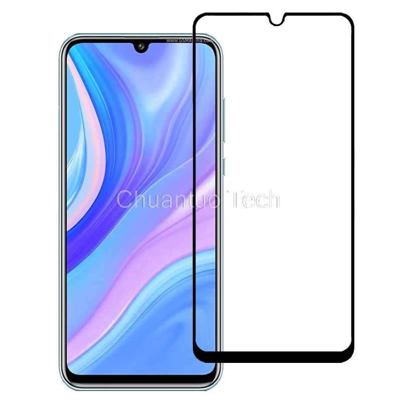 2.5D 9H Премиум Закаленное стекло для Huawei Y9s Y8p Y8s Y7p Y6p Y5p полное покрытие защита