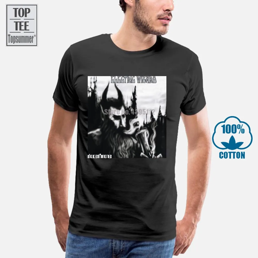 

New Electric Wizard Dopethrone Men'S Black T Shirt Size S 3Xl T Shirt Cotton Men Short Sleeve Tee Shirts