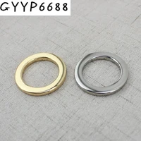 4pcs 50pcs 25mm 32mm welded rings o rings bags accessories alloy backpack connector harness bag parts belt buckles metal