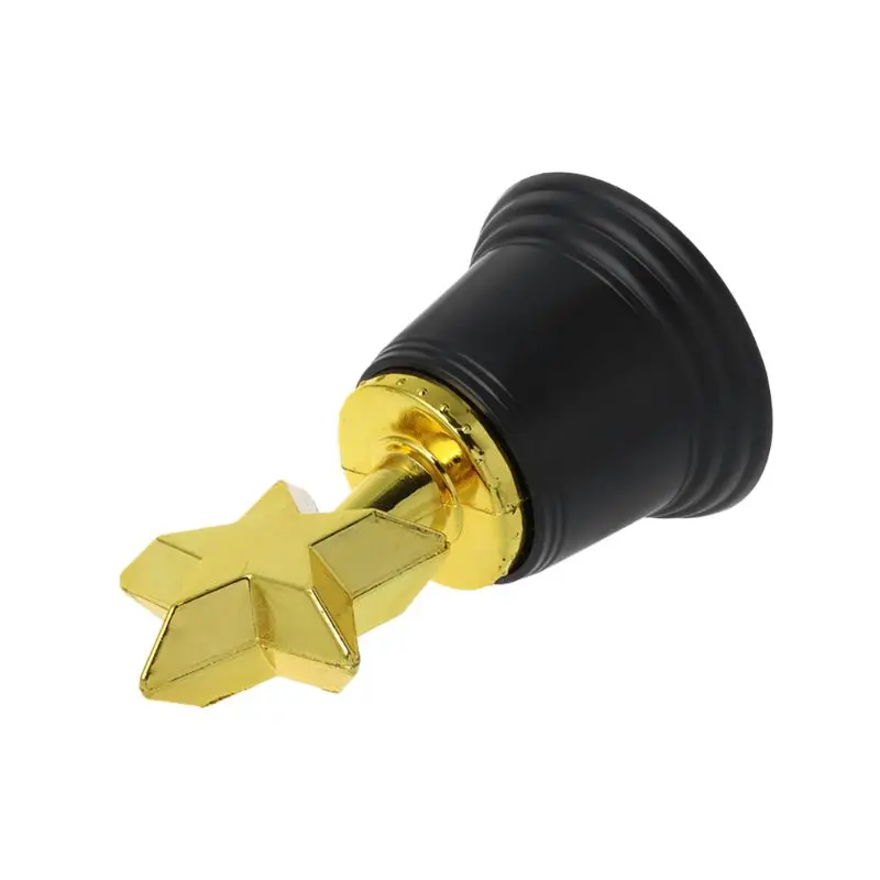 

12PCS Star Gold Award Trophies 4.5" Gold Star Trophy For Awards Winners Oscar Awards Parties Bulk School Kindergarten