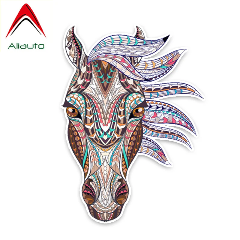

Автомобильная мультяшная наклейка Aliauto с лошадью, цветное украшение высокого качества, графическая наклейка из ПВХ для Honda, Toyota, Volkswagen, Suzuki,11 ...