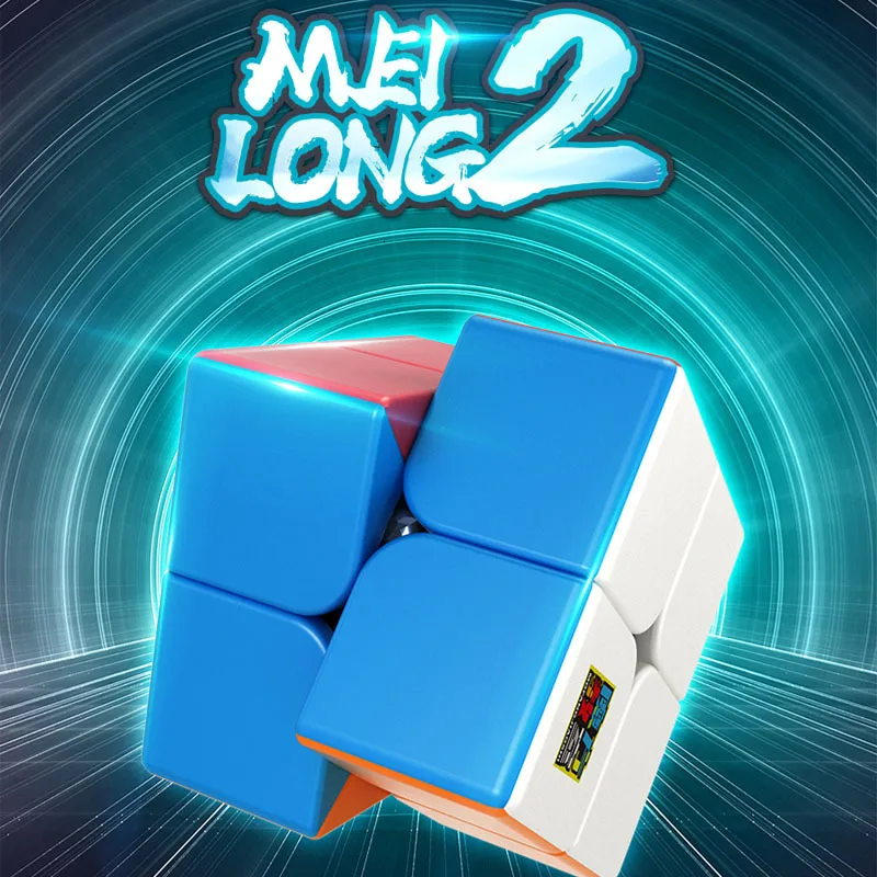 MOYU Yuhu MeiLong мини Скорость Magic Cube 2x2x2 профессия куб головоломка виды кубик