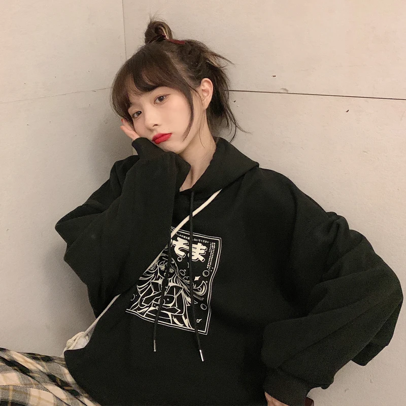 Винтажный Японский свитер в американском стиле женский зимний утепленный