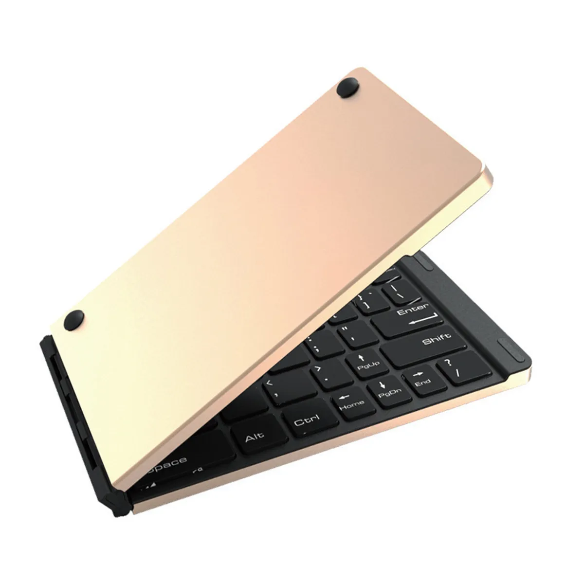 

For Andrews Windows Three System Universal Aluminum Alloy Folding Bluetooth Keyboard