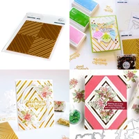 diamond hot foil plate cutting hot foil scrapbook diary decoration embossing template diy greeting card handmade new for 2021