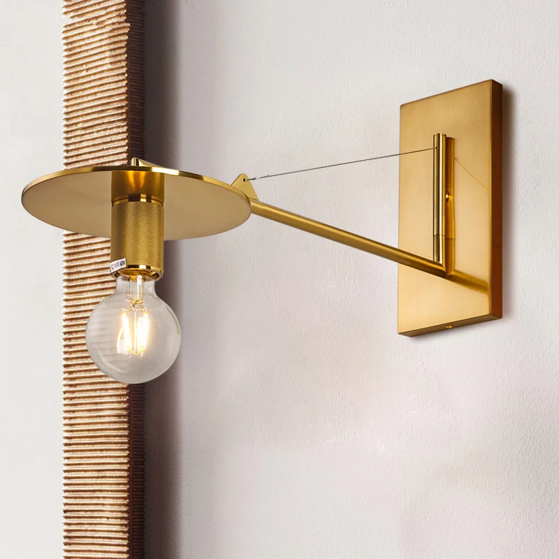 Lamparas Wandlamp скандинавский светодиодный настенный светильник для спальни