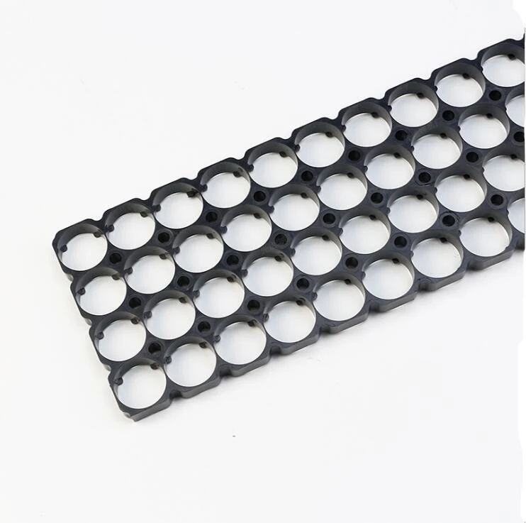 

15pcs/lot MasterFire 4*18 21700 Battery Holder Bracket Cell Safety Anti Vibration Plastic Brackets For 21700 Lithium Batteries