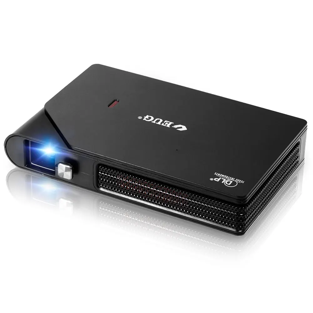Dlp 3D проектор портативный Wifi Usb Led домашний кинотеатр система 3600 люмен 720P HD