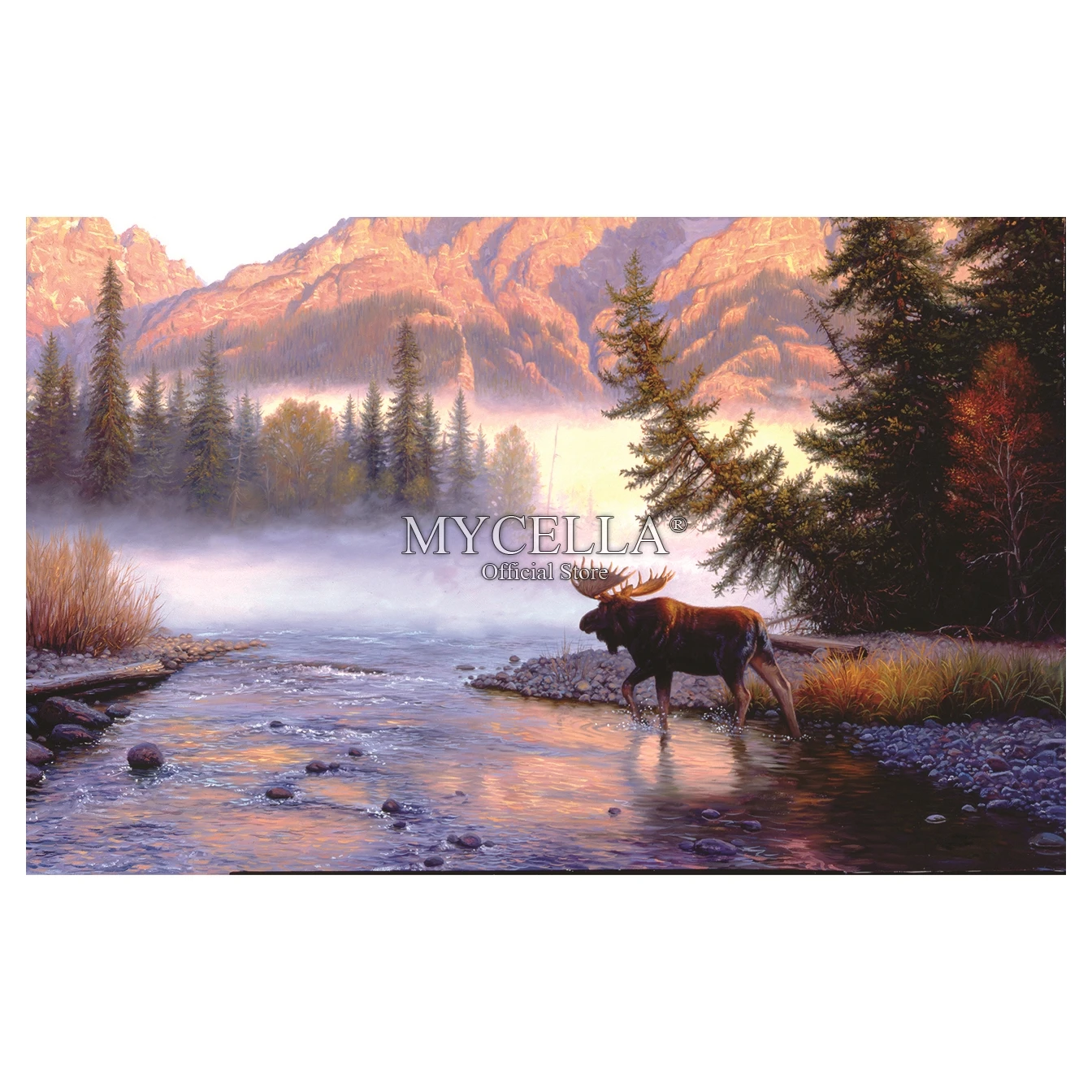 5d Diy алмазная живопись Ландшафтная мозаика с бриллиантами горный Алмазная