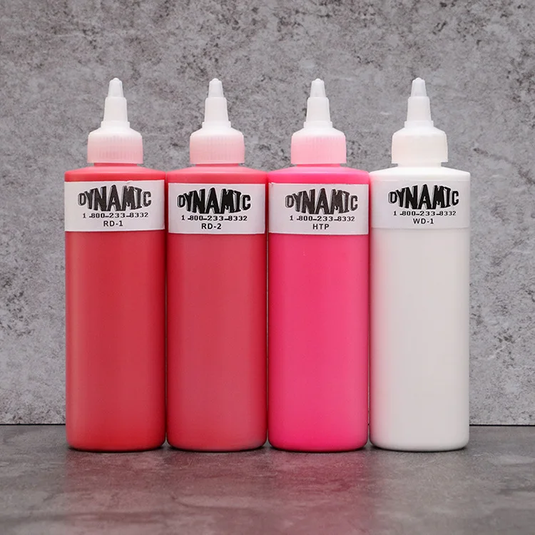 1 флакон Перманентный макияж 8 унций бренд Dynamic краска для татуировок набор