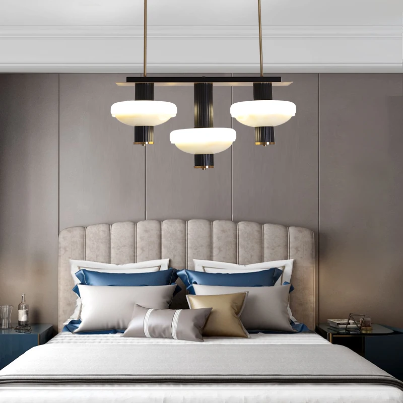 Goedkoop Moden Led Hanglampen Glas Bal Lamp Vierkante Lantaarn Lamp Voor Living Eetkamer Kantoor Opknoping Kroonluchter Armaturen