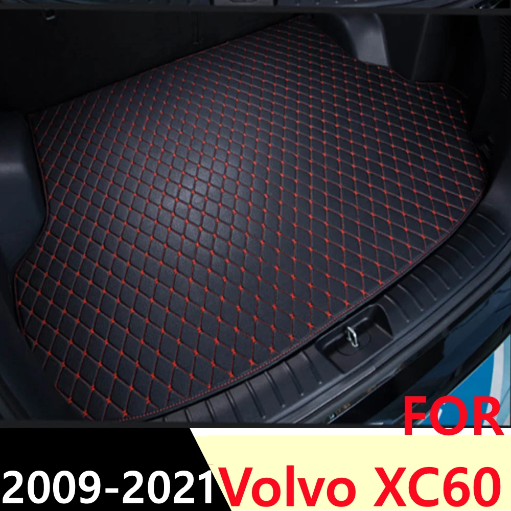 

SJ Car Trunk Mat Tail Boot Tray Auto Floor Liner Cargo Carpet Luggage Mud Pad Accessories Fit For VOLVO XC60 2009 2010 2011-2021