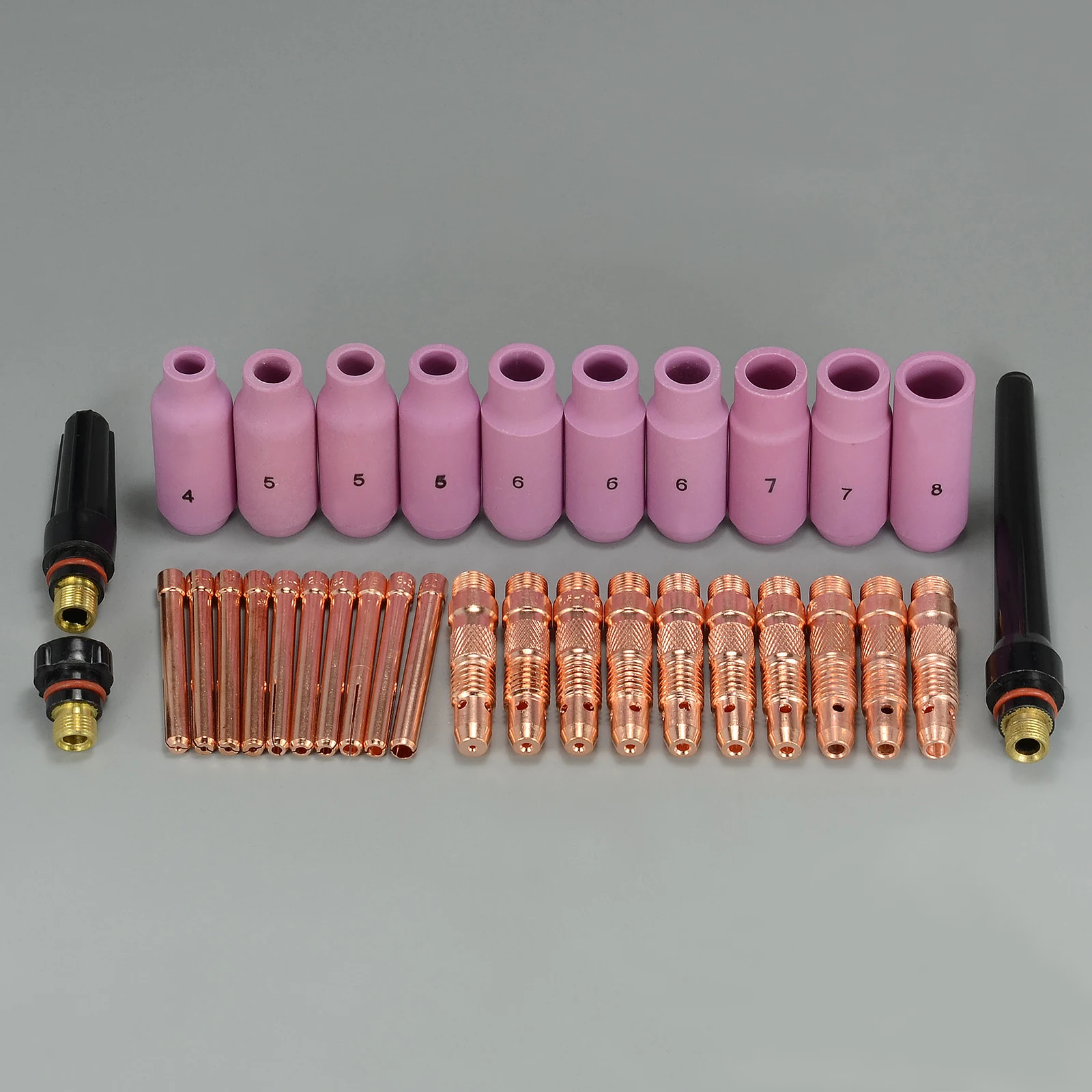 Комплект расходных материалов для фонарь TIG комплект аксессуаров сопла из