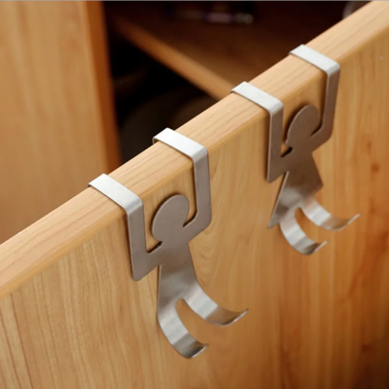 2 шт./компл. кухонный нож из нержавеющей стали крючки станок для влюбленных в