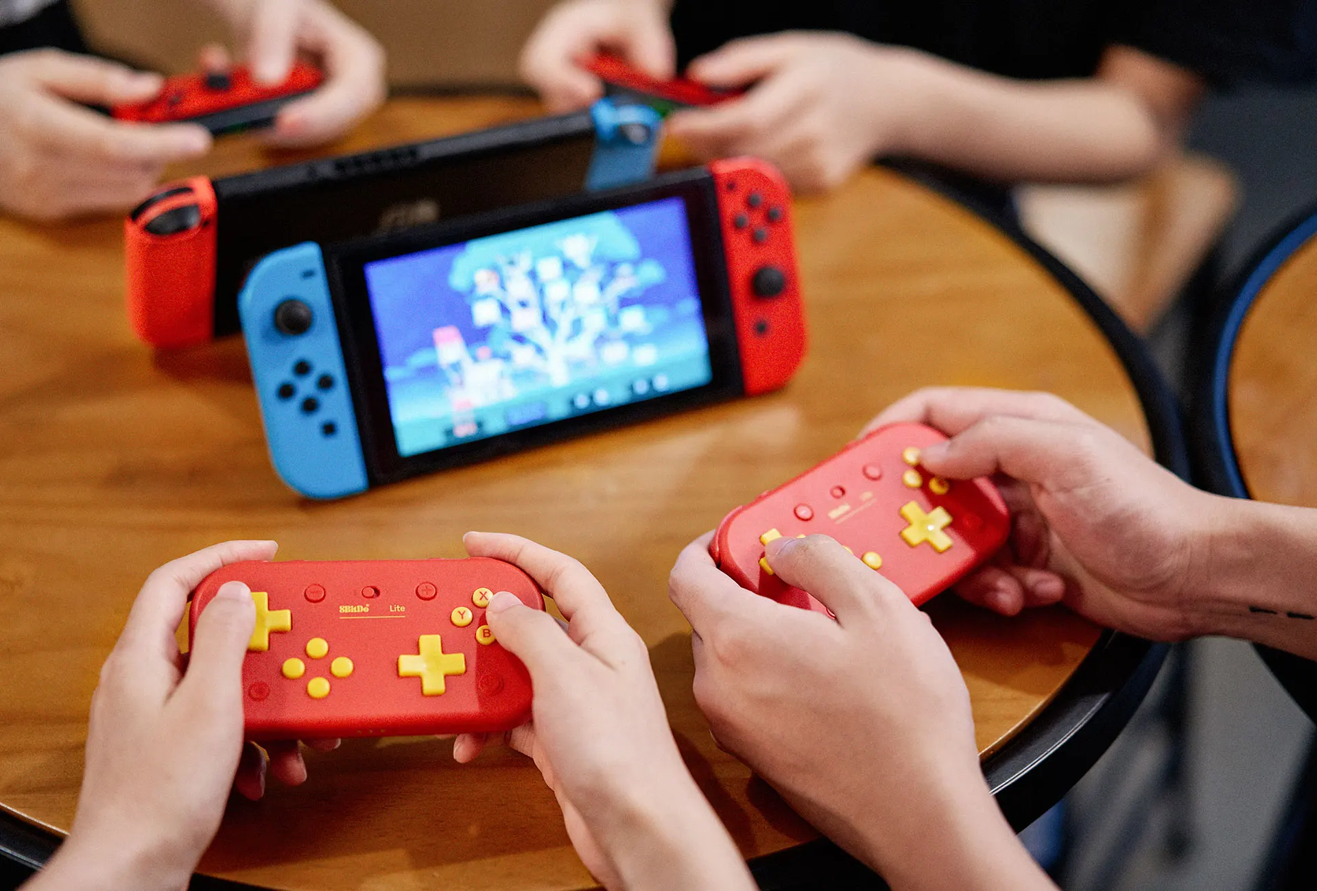 8Bitdo Lite Bluetooth геймпад для nintendo Switch Lite, nintendo Switch и Windows limited edition China Red Edition