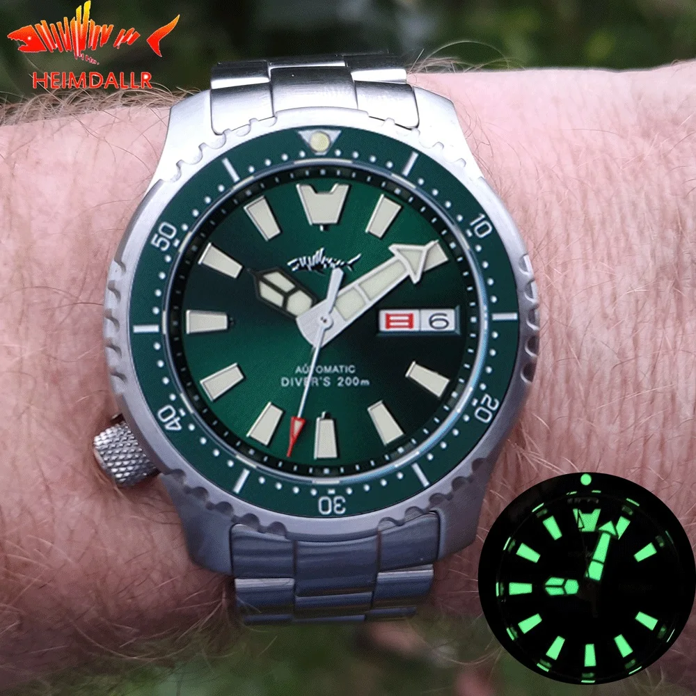 

Наручные Смарт-часы SKX007 мужские, механические, автоматические, из стали, суперсветящиеся, 200 м