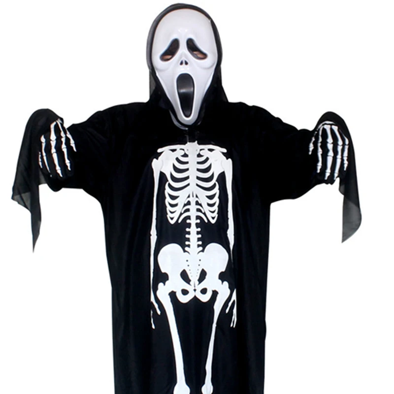 Маски-скелеты и призраки детская накидка товары для маскарада ужасов маска