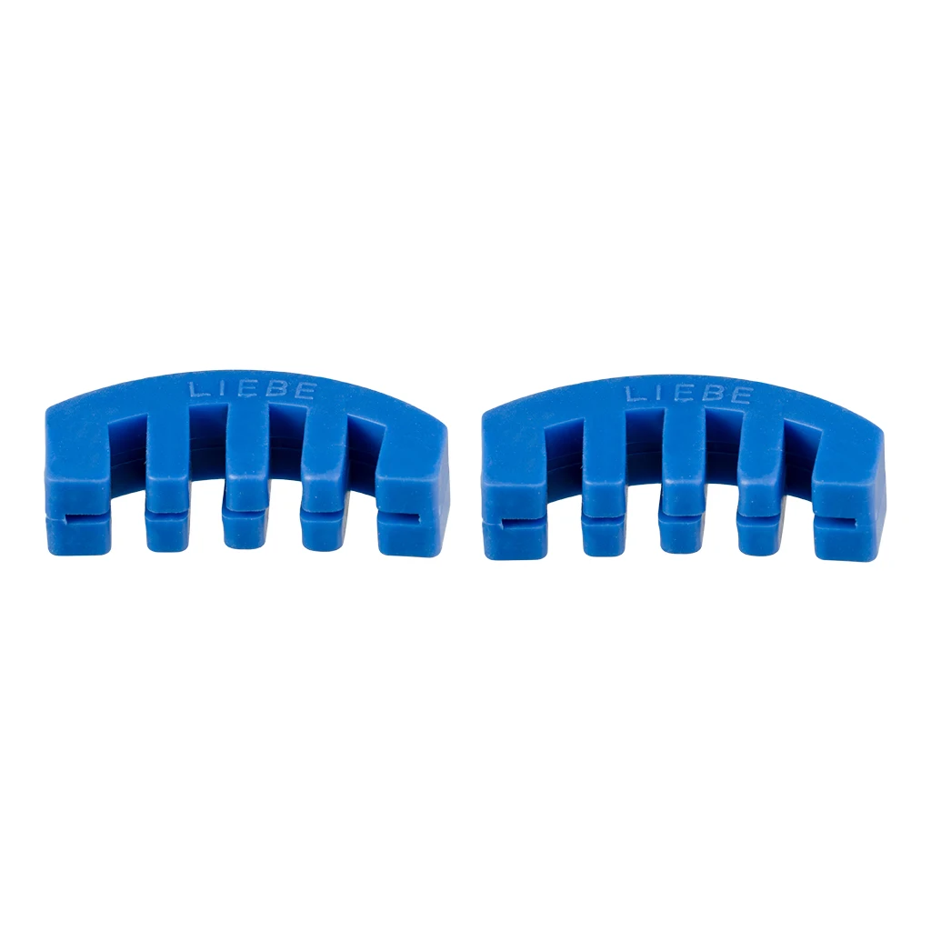 

Professional Rubber Violin Mute, Violin Practice Mute Silencer, Pack of 2, Blue