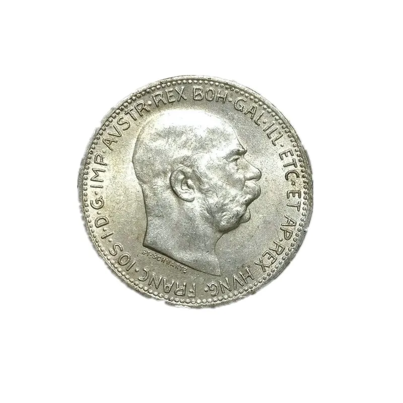 1914 1916 Австрия Серебряная монета 1 крона монеты оригинальные Австро Венгерская