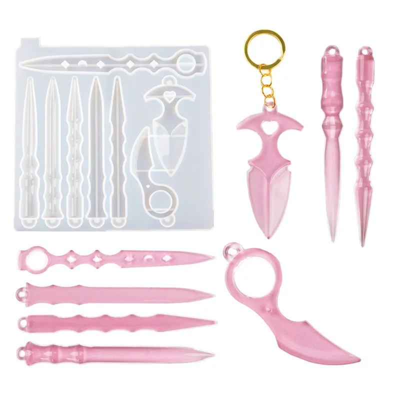 

Силиконовые Литые полимерные формы, инструменты для ювелирных изделий «сделай сам», полимерные ювелирные изделия, брелок, волшебная палочка, зеркало, зеркальное УФ, искусство ручной работы