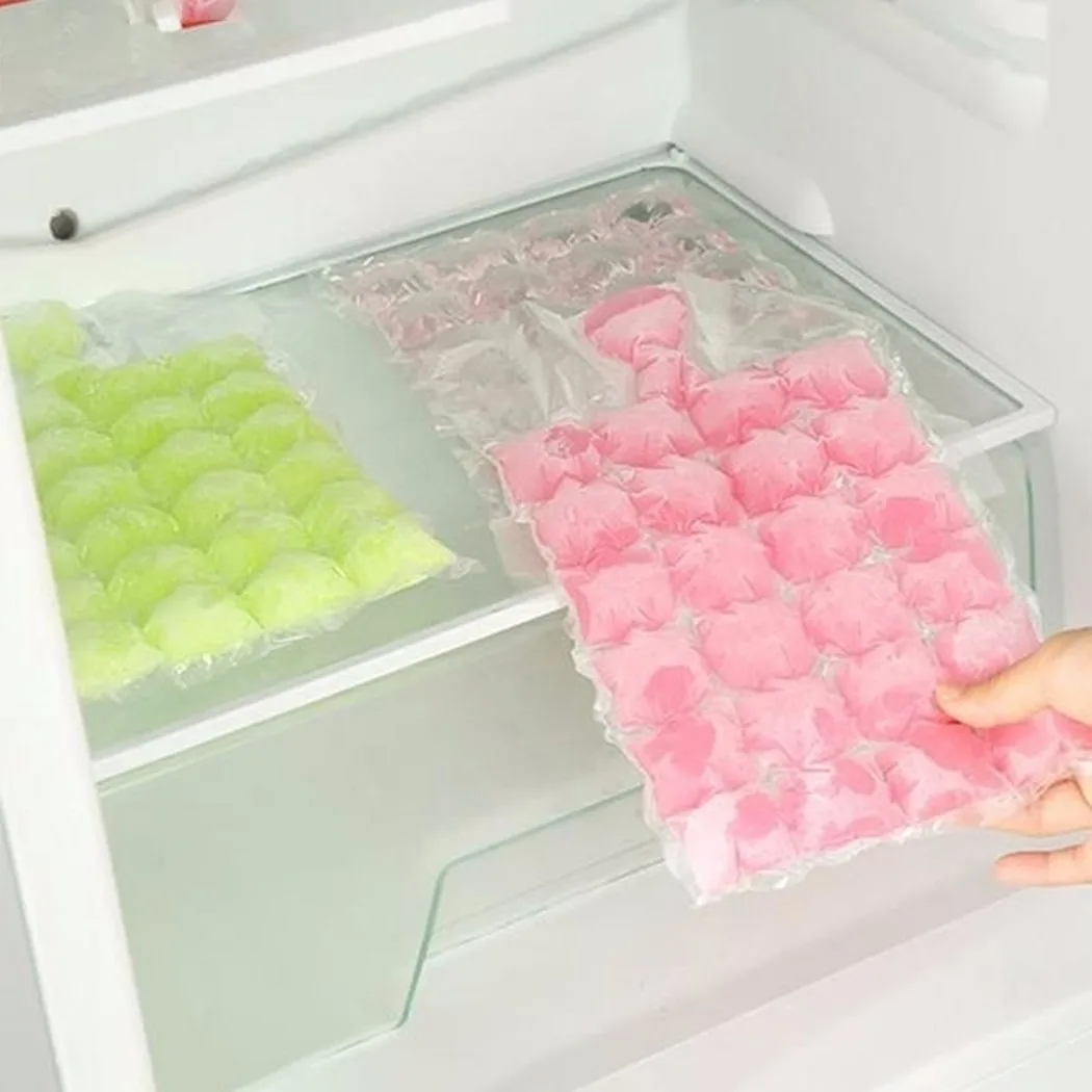 

Portable Box Self-sealing Ice Bag White 30pcs Convenient For Refrigerator