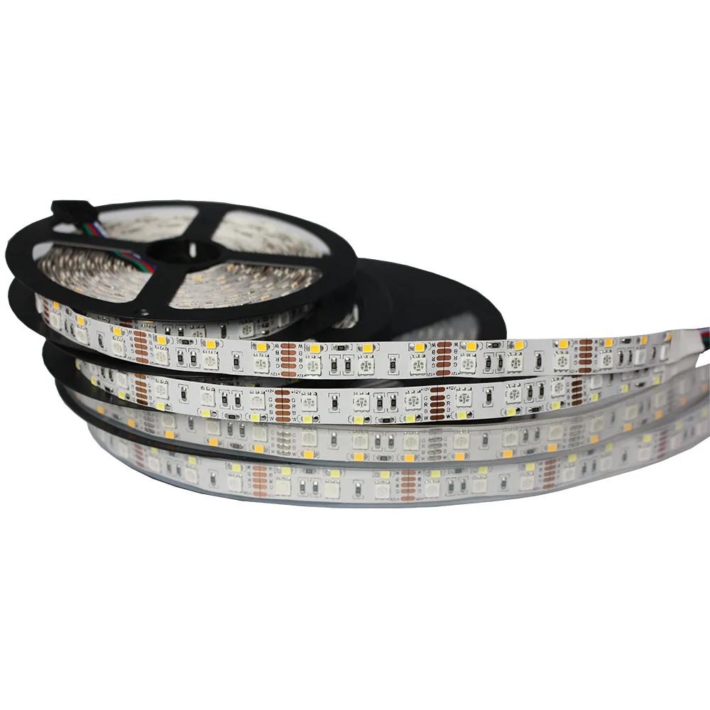 Светодиодная лента RGBW WW RGBCCT 5050 RGB 2835 теплый белый/белый 12 В 5025 cct двухрядная 120