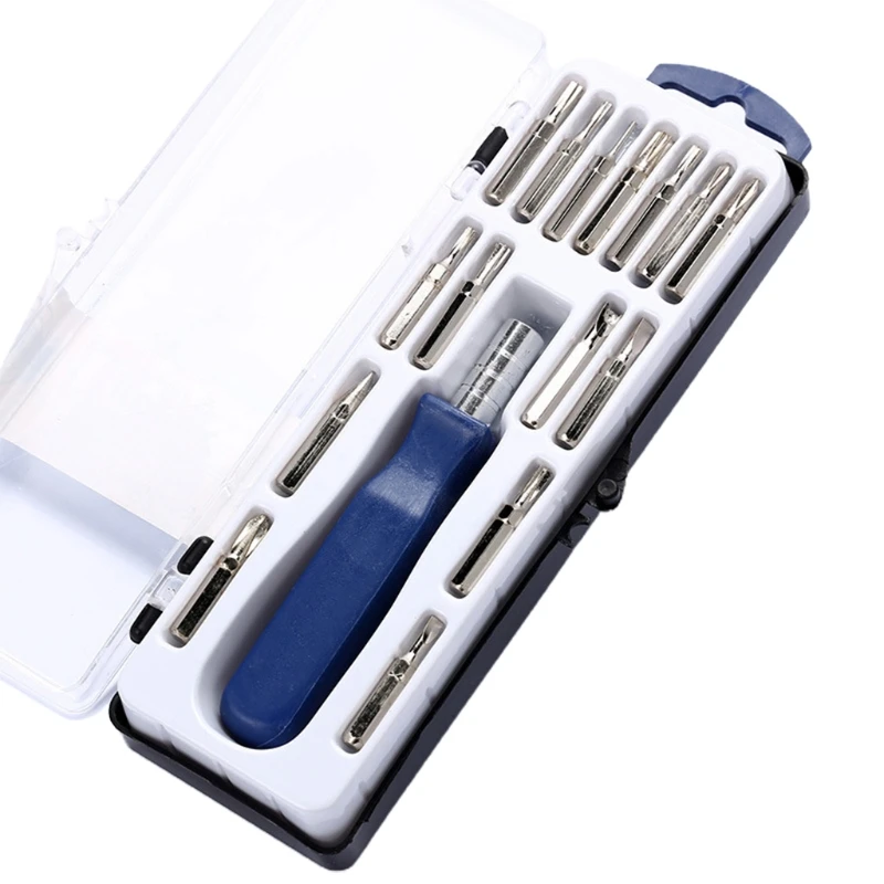 

Magnetic Screwdriver Set Screwdriver Handle with Bits High Hardness Flat/Cross Screwdrivers Allen/ Y-shaped Screwdrivers
