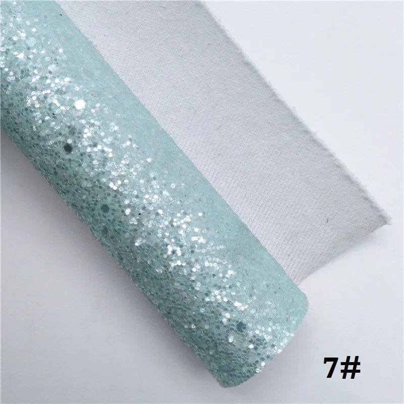 7 Блестящая блестящая ткань, 21X29 см, размер А4, Пастельная блестящая ткань, плотная блестящая кожа, виниловая ткань из искусственной кожи для бантов, GM664A - Цвет: 7